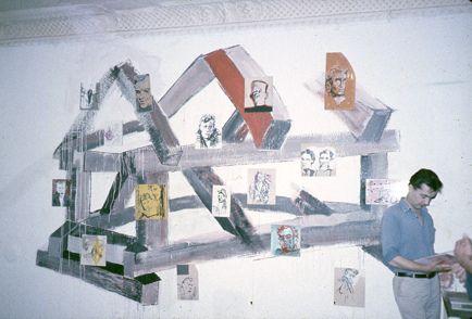 Kippenberger, Oehlen, Kunst, Selbstorganisation, Malerei, Wandbild, Mural