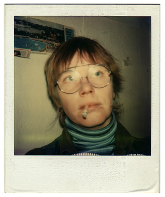 Hilka Nordhausen, Selbstportrait, Polaroid, 1980